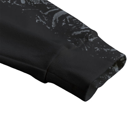 Spooky Skeleton V-neck Button Up Cardigan