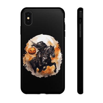 Headless Horseman Pumpkin Head Tough Phone Case for iPhone Samsung GooglePhone CaseVTZdesignsiPhone XS MAXGlossyAccessoriesfallGlossy