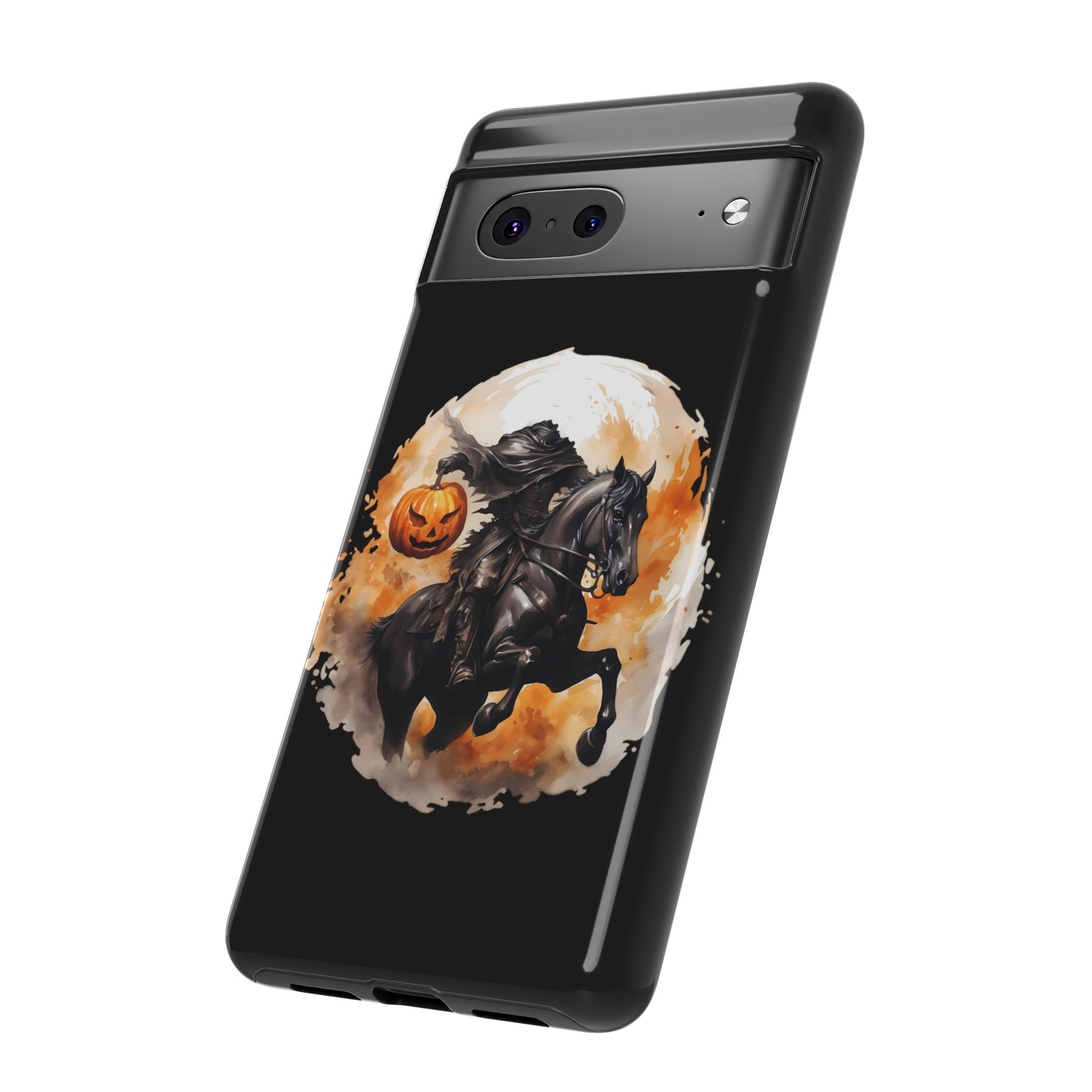 Headless Horseman Pumpkin Head Tough Phone Case for iPhone Samsung GooglePhone CaseVTZdesignsiPhone 12 MiniMatteAccessoriesfallGlossy