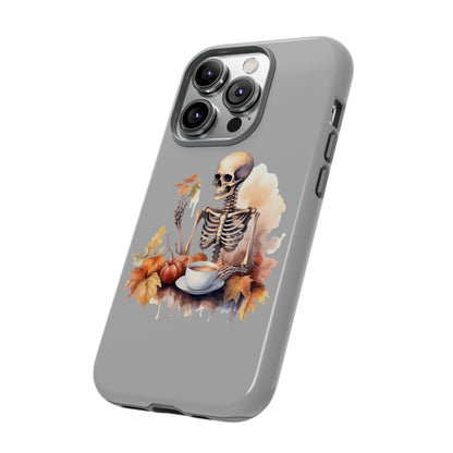 Autumn Skeleton Tough Cases for Samsung iPhone Google