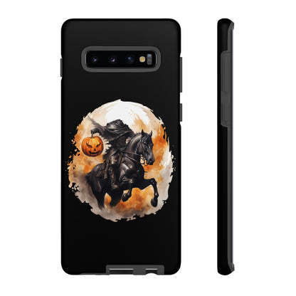 Headless Horseman Pumpkin Head Tough Phone Case for iPhone Samsung GooglePhone CaseVTZdesignsSamsung Galaxy S10 PlusMatteAccessoriesfallGlossy