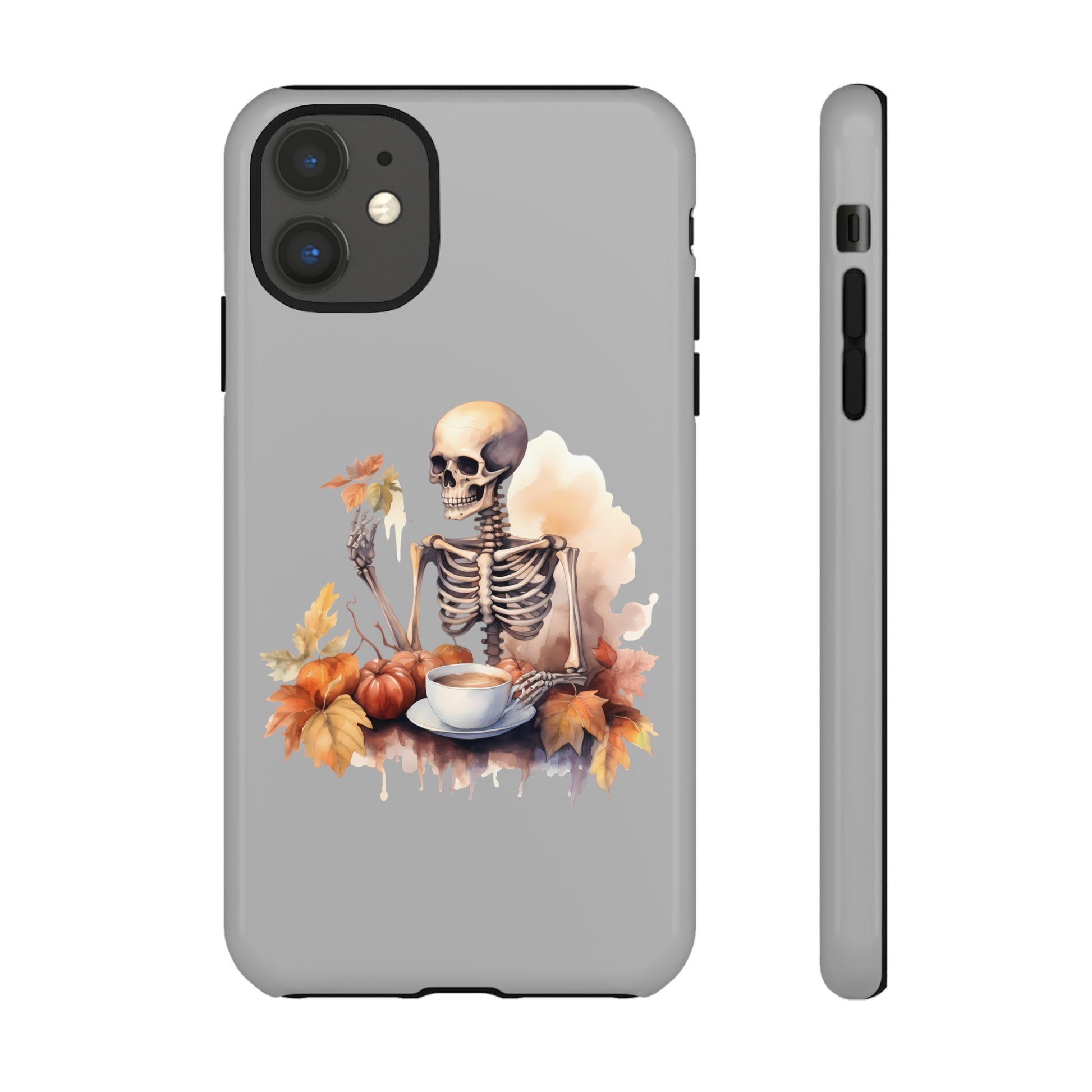 Autumn Skeleton Tough Cases for Samsung iPhone GooglePhone CaseVTZdesignsiPhone 11GlossyAccessoriesautumncoffee