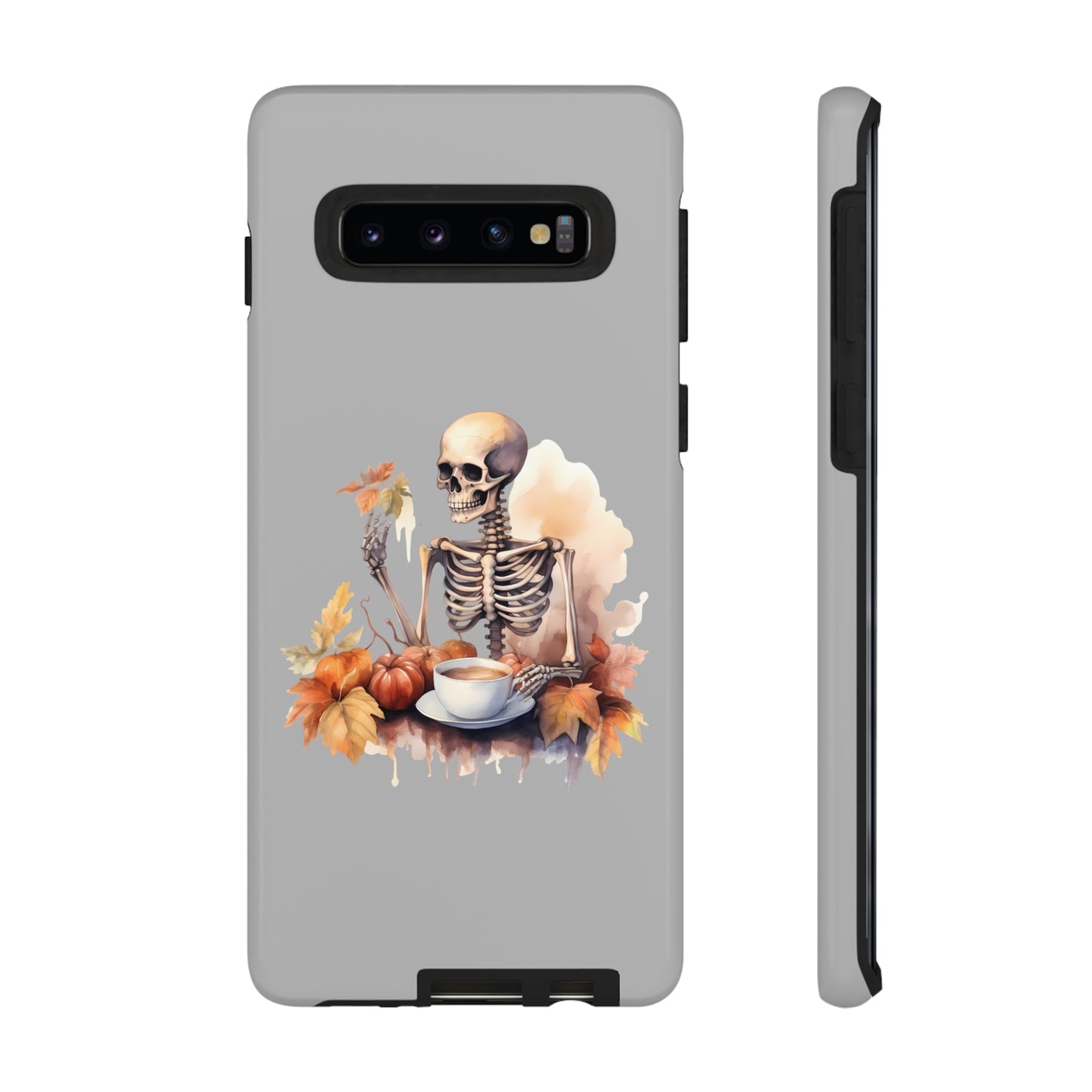 Autumn Skeleton Tough Cases for Samsung iPhone GooglePhone CaseVTZdesignsSamsung Galaxy S10GlossyAccessoriesautumncoffee