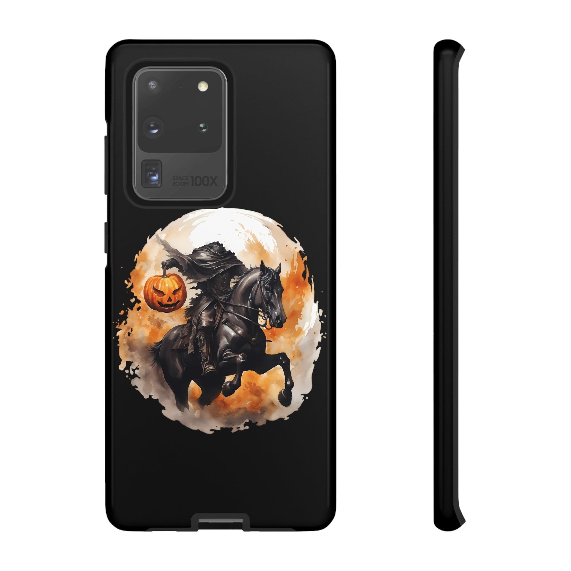 Headless Horseman Pumpkin Head Tough Phone Case for iPhone Samsung GooglePhone CaseVTZdesignsSamsung Galaxy S20 UltraGlossyAccessoriesfallGlossy