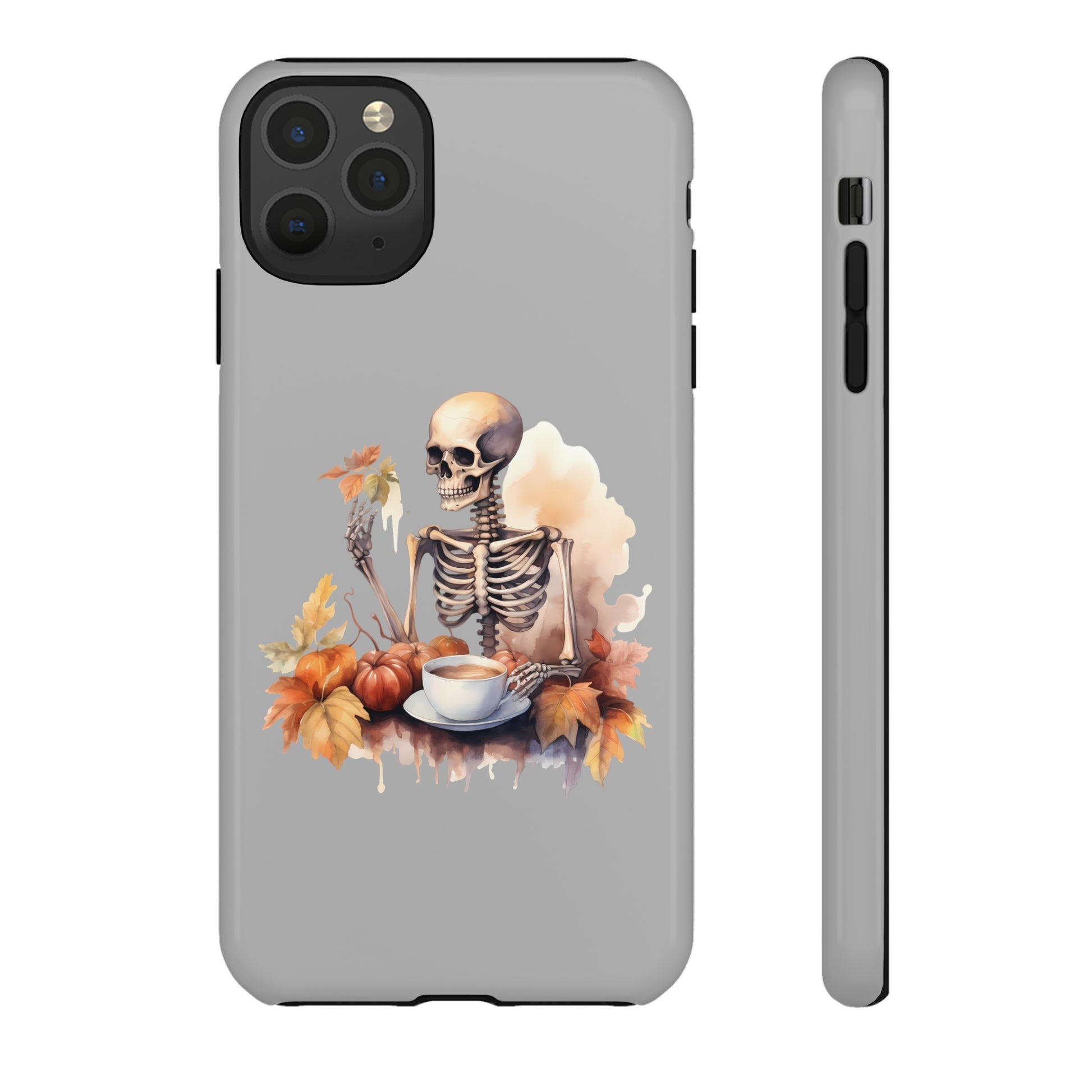 Autumn Skeleton Tough Cases for Samsung iPhone GooglePhone CaseVTZdesignsiPhone 11 Pro MaxGlossyAccessoriesautumncoffee