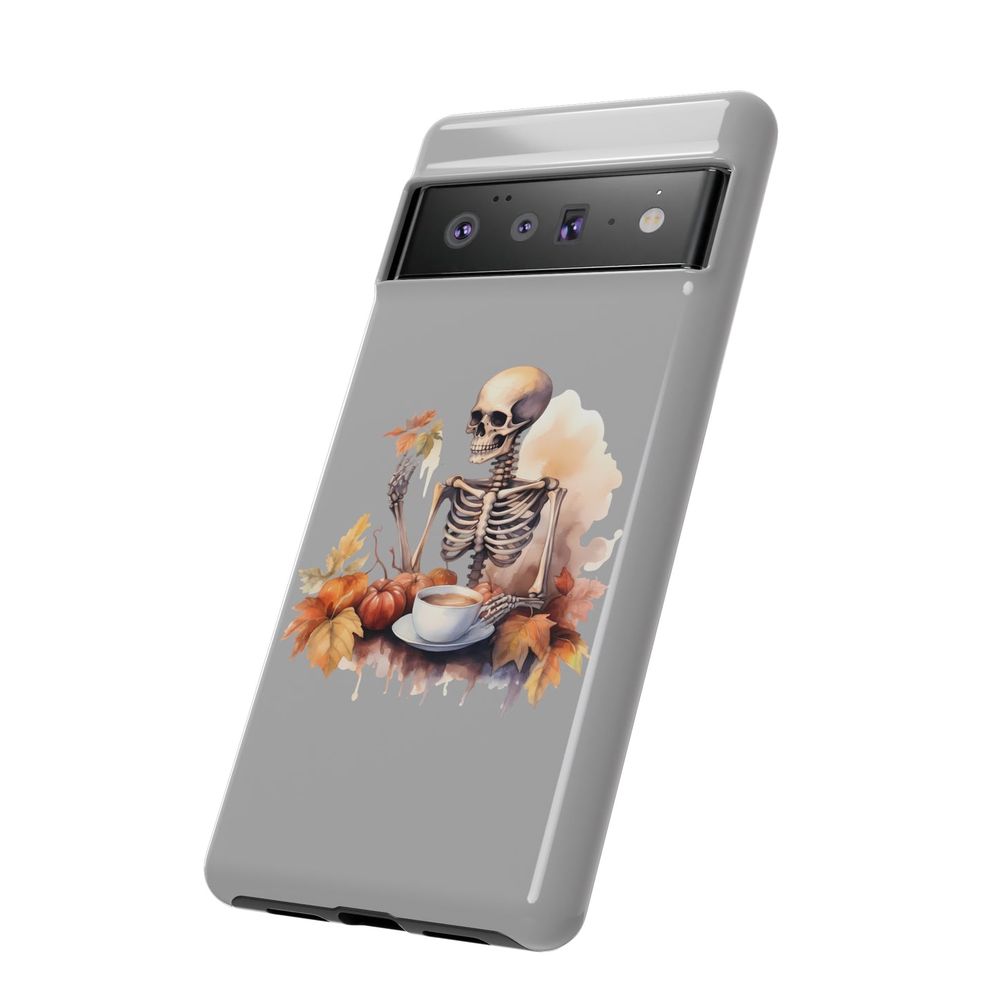 Autumn Skeleton Tough Cases for Samsung iPhone Google