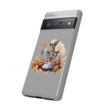 Autumn Skeleton Tough Cases for Samsung iPhone Google