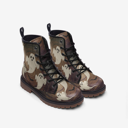 Ghosts and Bats Combat Boots