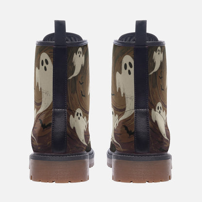 Ghosts and Bats Combat Boots