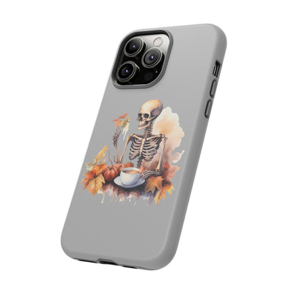 Autumn Skeleton Tough Cases for Samsung iPhone Google