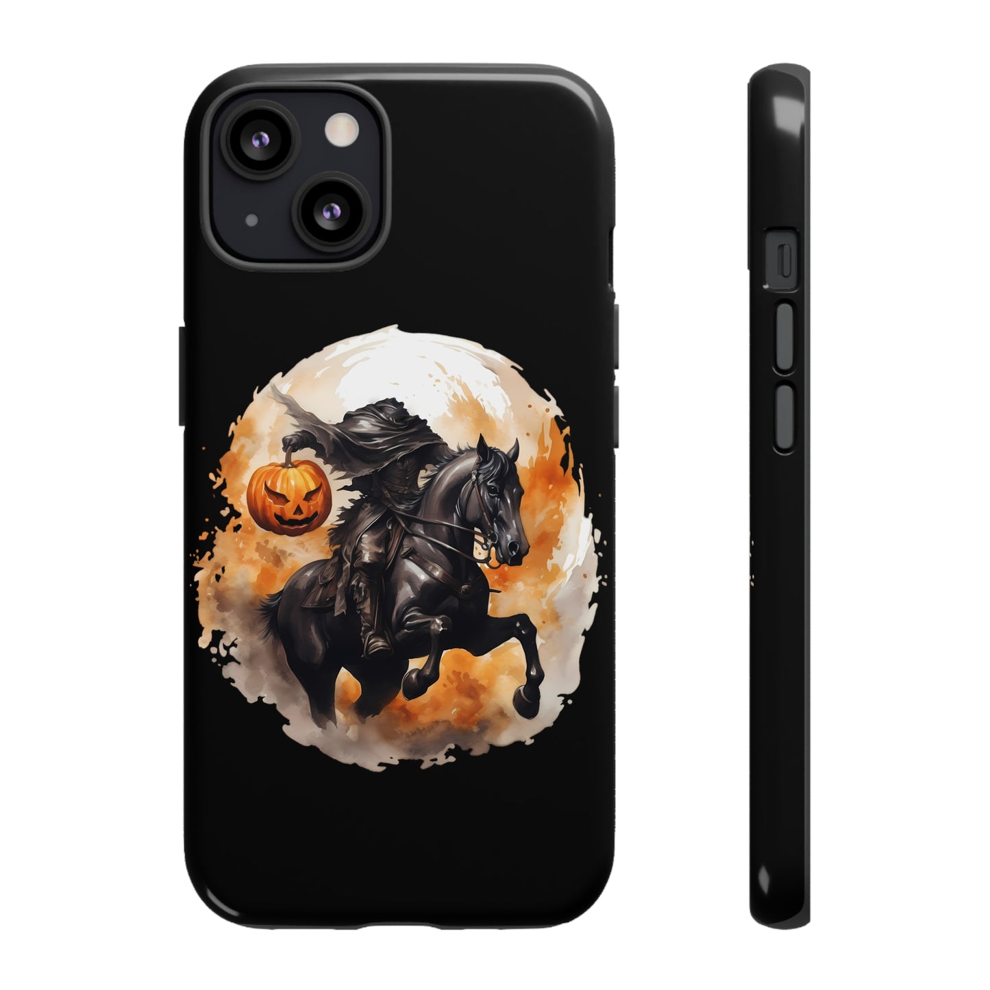 Headless Horseman Pumpkin Head Tough Phone Case for iPhone Samsung GooglePhone CaseVTZdesignsiPhone 13GlossyAccessoriesfallGlossy