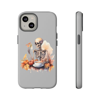 Autumn Skeleton Tough Cases for Samsung iPhone GooglePhone CaseVTZdesignsiPhone 14MatteAccessoriesautumncoffee