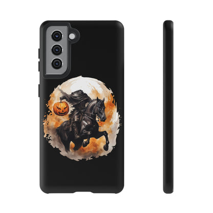 Headless Horseman Pumpkin Head Tough Phone Case for iPhone Samsung GooglePhone CaseVTZdesignsSamsung Galaxy S21MatteAccessoriesfallGlossy