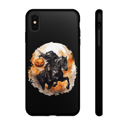 Headless Horseman Pumpkin Head Tough Phone Case for iPhone Samsung GooglePhone CaseVTZdesignsiPhone XS MAXMatteAccessoriesfallGlossy