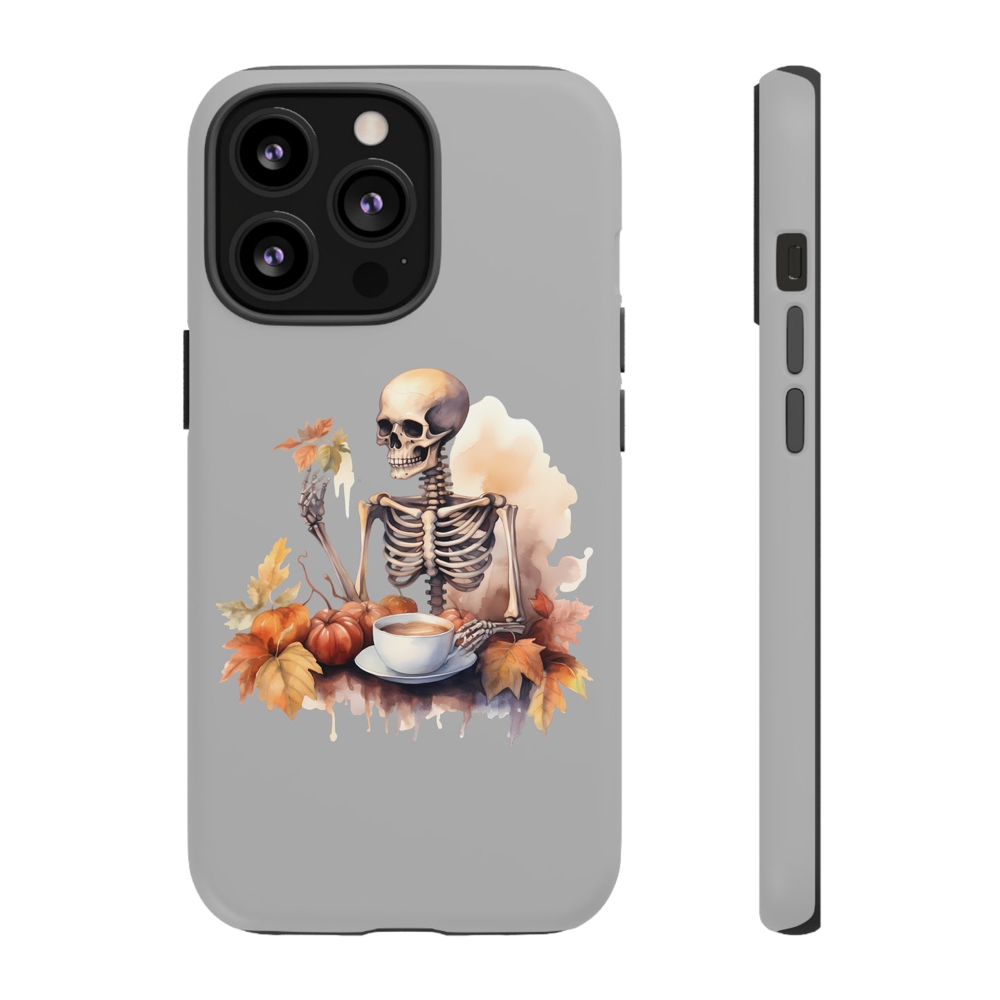 Autumn Skeleton Tough Cases for Samsung iPhone GooglePhone CaseVTZdesignsiPhone 13 ProMatteAccessoriesautumncoffee