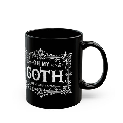 Oh My Goth Black Mug