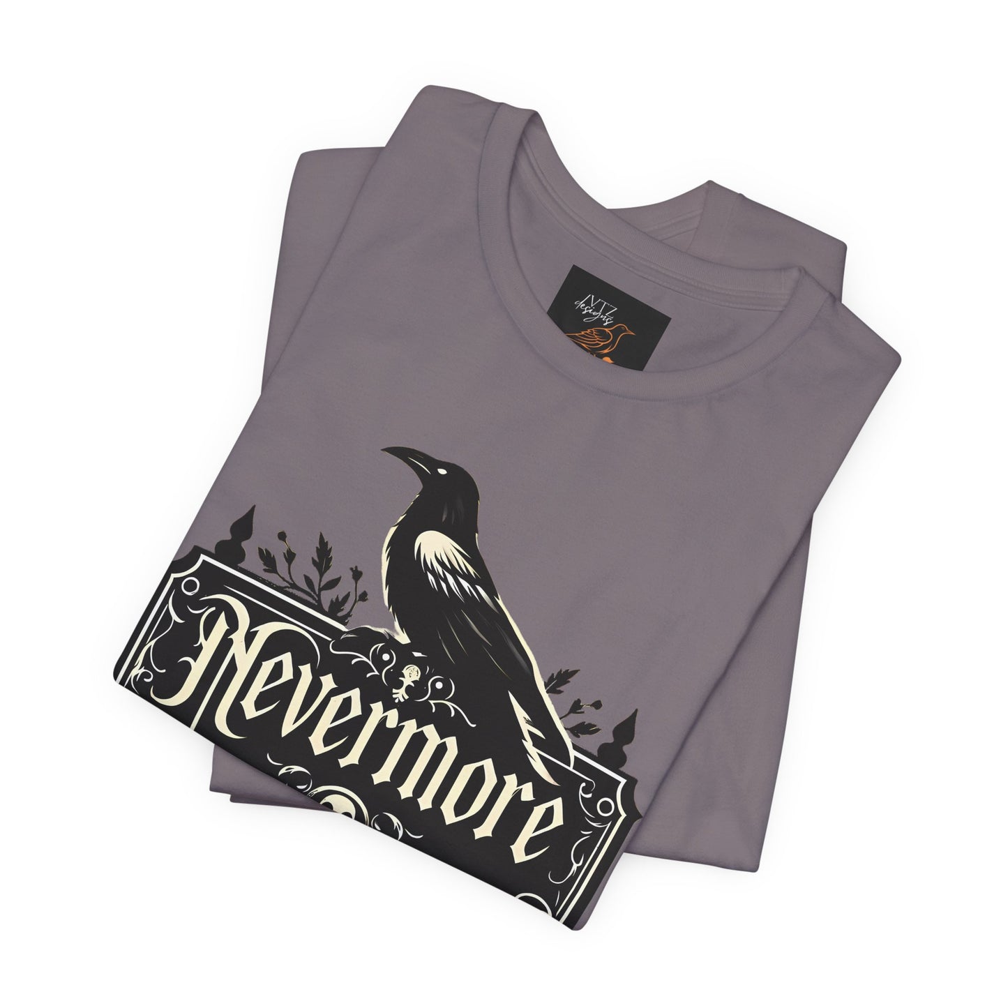 Nevermore Raven Short Sleeve Tee Shirt