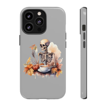 Autumn Skeleton Tough Cases for Samsung iPhone GooglePhone CaseVTZdesignsiPhone 13 ProGlossyAccessoriesautumncoffee