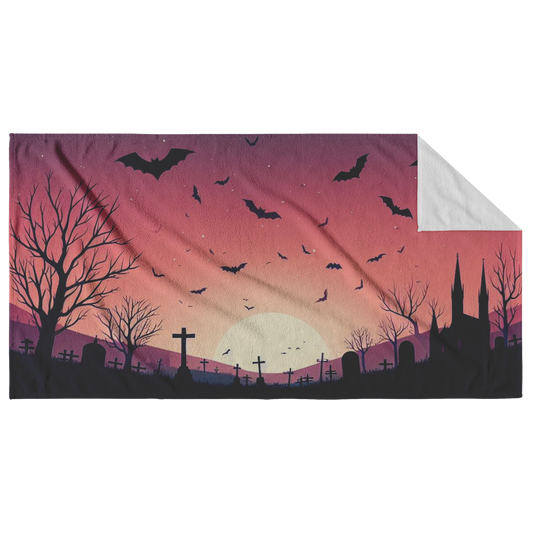 Gothic_Graveyard_Beach_Towel_Main_Fold_Horizontal_Mockup.png