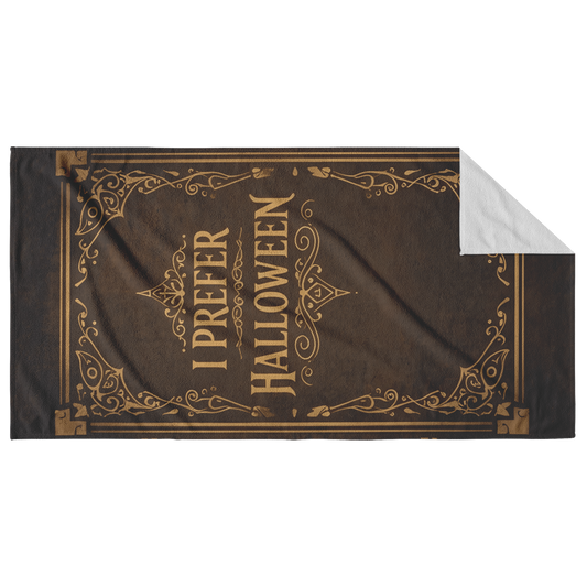 I_Prefer_Halloween_Beach_Towel_Main_Fold_Horizontal_Mockup.png