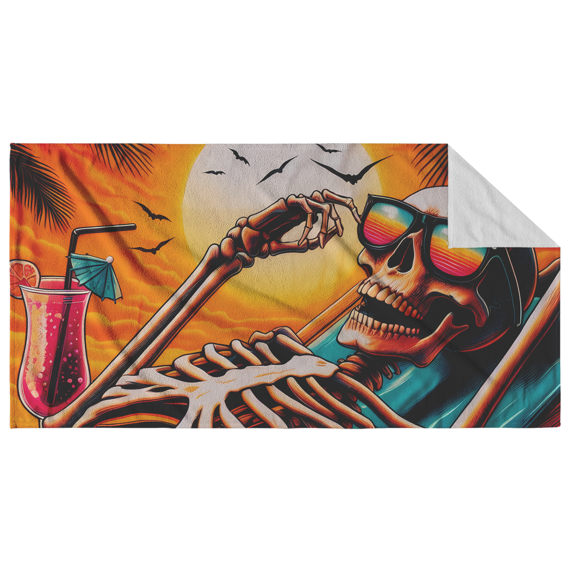Skeleton_on_Tropical_Beach_Towel_Main_Fold_Horizontal_Mockup.png