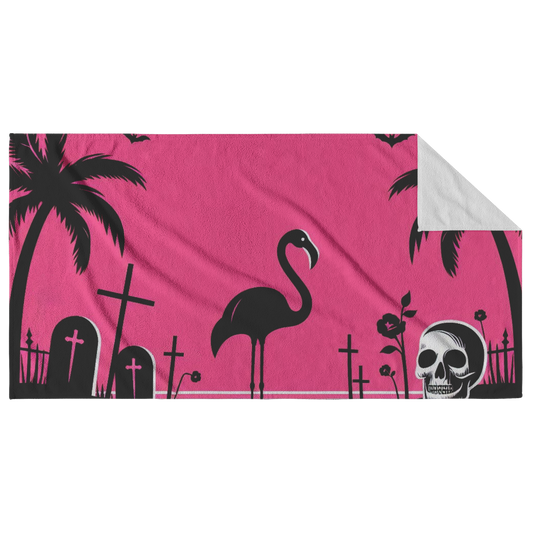 Tropical_Graveyard_Beach_Towel_Main_Fold_Horizontal_Mockup.png