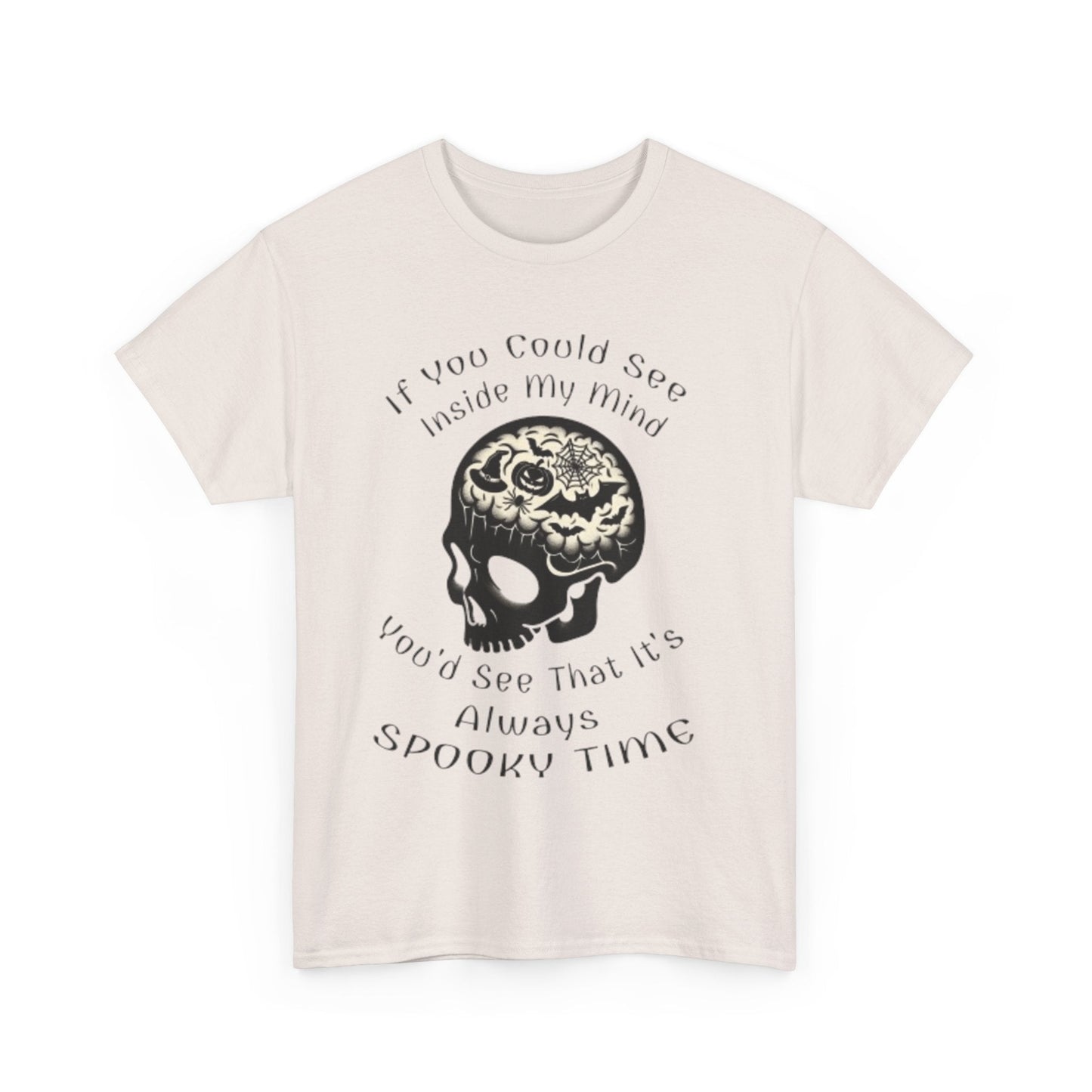 Always Spooky Time Tee ShirtT - ShirtVTZdesignsIce GreySalwaysalways spookyCrew neck