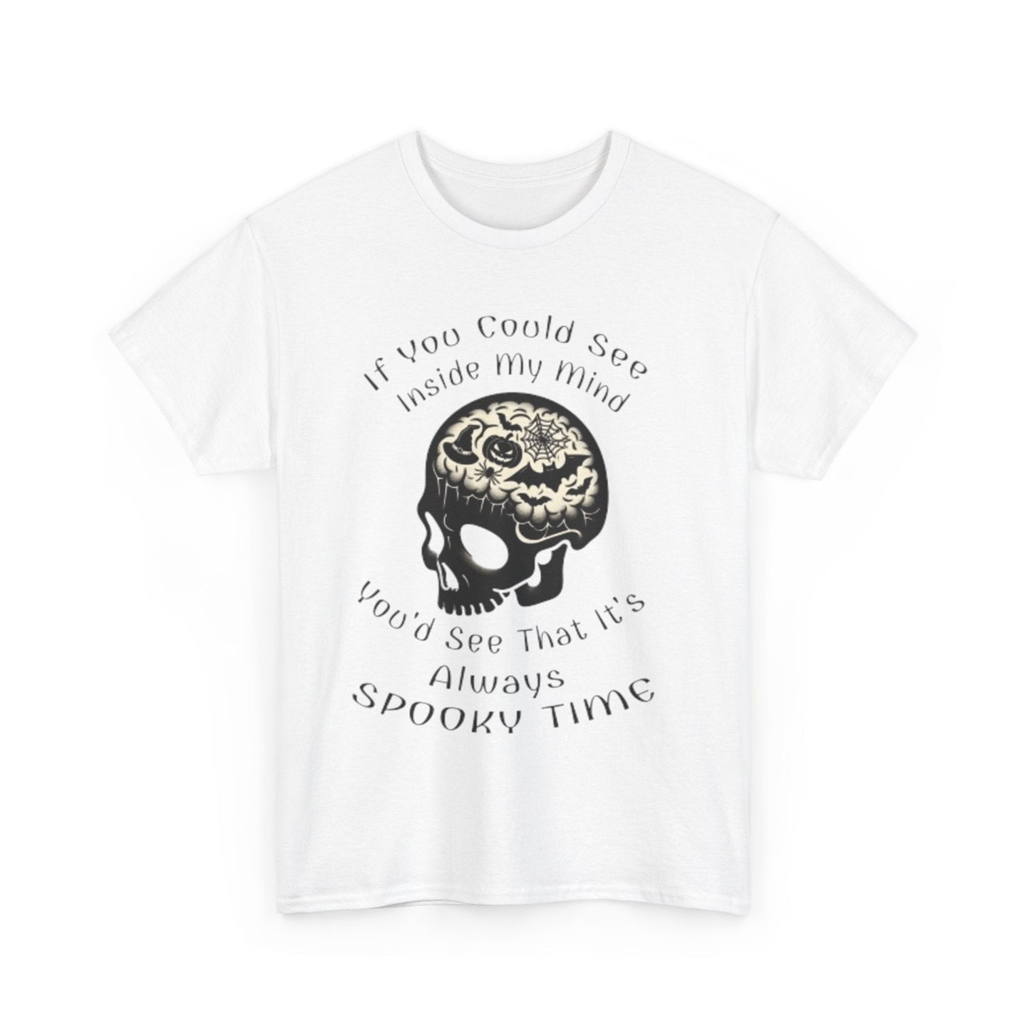 Always Spooky Time Tee ShirtT - ShirtVTZdesignsWhiteSalwaysalways spookyCrew neck