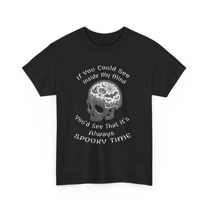 Always Spooky Time Tee ShirtT - ShirtVTZdesignsBlackSalwaysalways spookyCrew neck