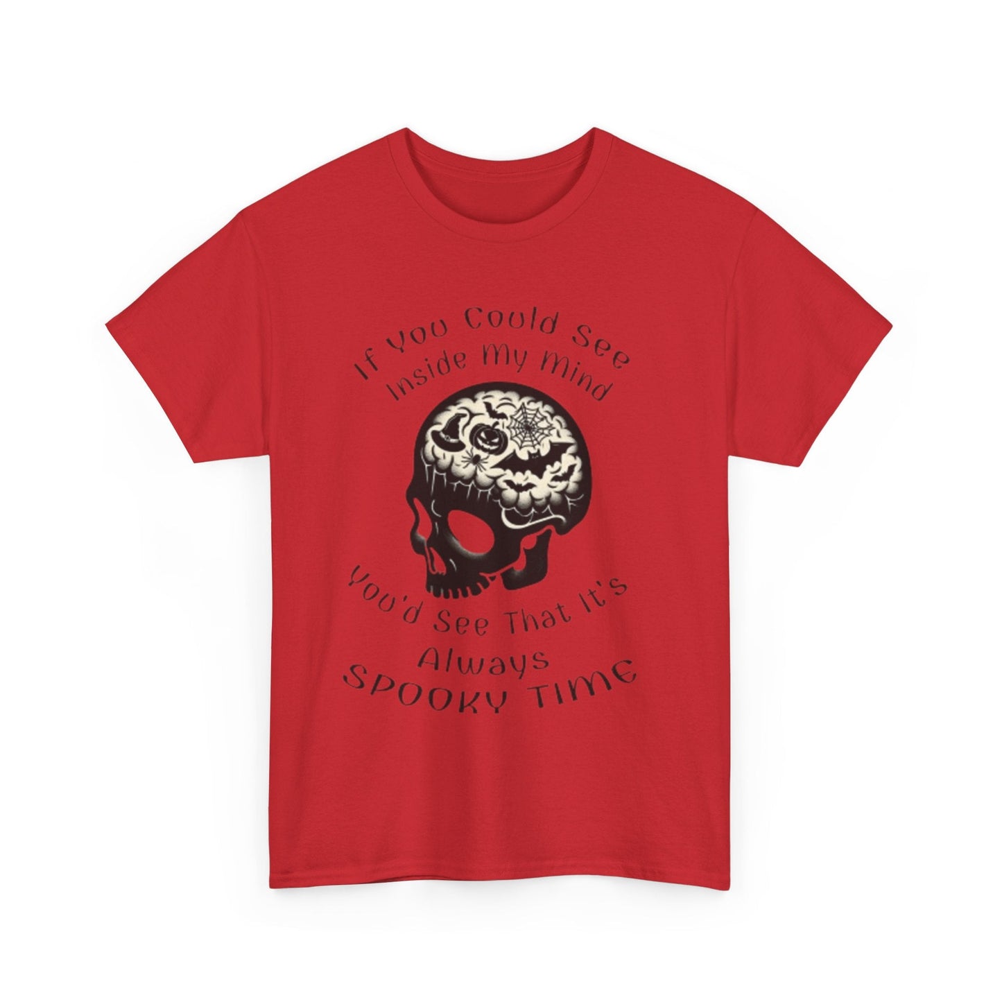 Always Spooky Time Tee ShirtT - ShirtVTZdesignsRedSalwaysalways spookyCrew neck