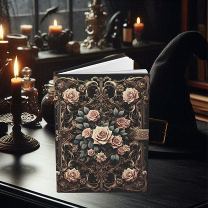 Antique Roses Hardcover JournalPaper productsVTZdesignsJournalBack - to - Schoolbaroquediary