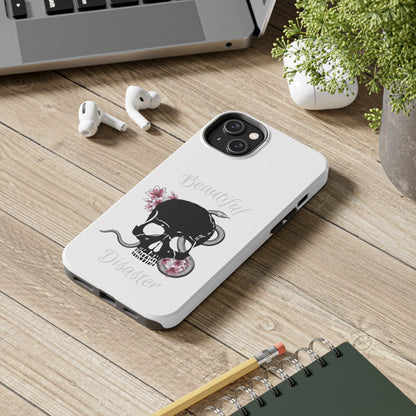 Beautiful Disaster Skull Rose Snake Tough Phone Cases iPhone 7, 8, X, 11, 12, 13, 14 & morePhone CaseVTZdesignsiPhone 7 Plus, iPhone 8 PlusAccessoriesGlossyiPhone Cases