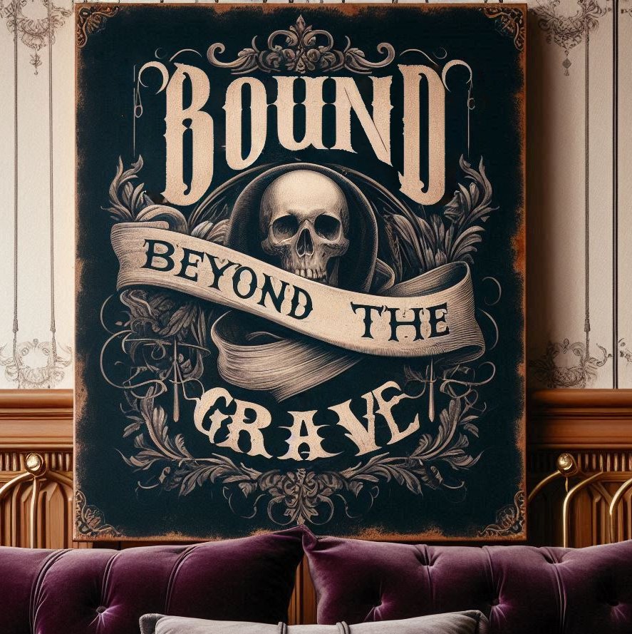 Bound Beyond The Grave Canvas Gallery WrapCanvasVTZdesigns20″ x 24″1.25"artArt & Wall Decorart print