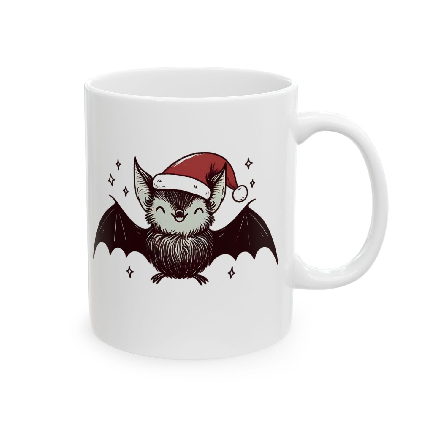 Christmas Bat Coffee MugMugVTZdesigns11oz11oz15 oz15oz