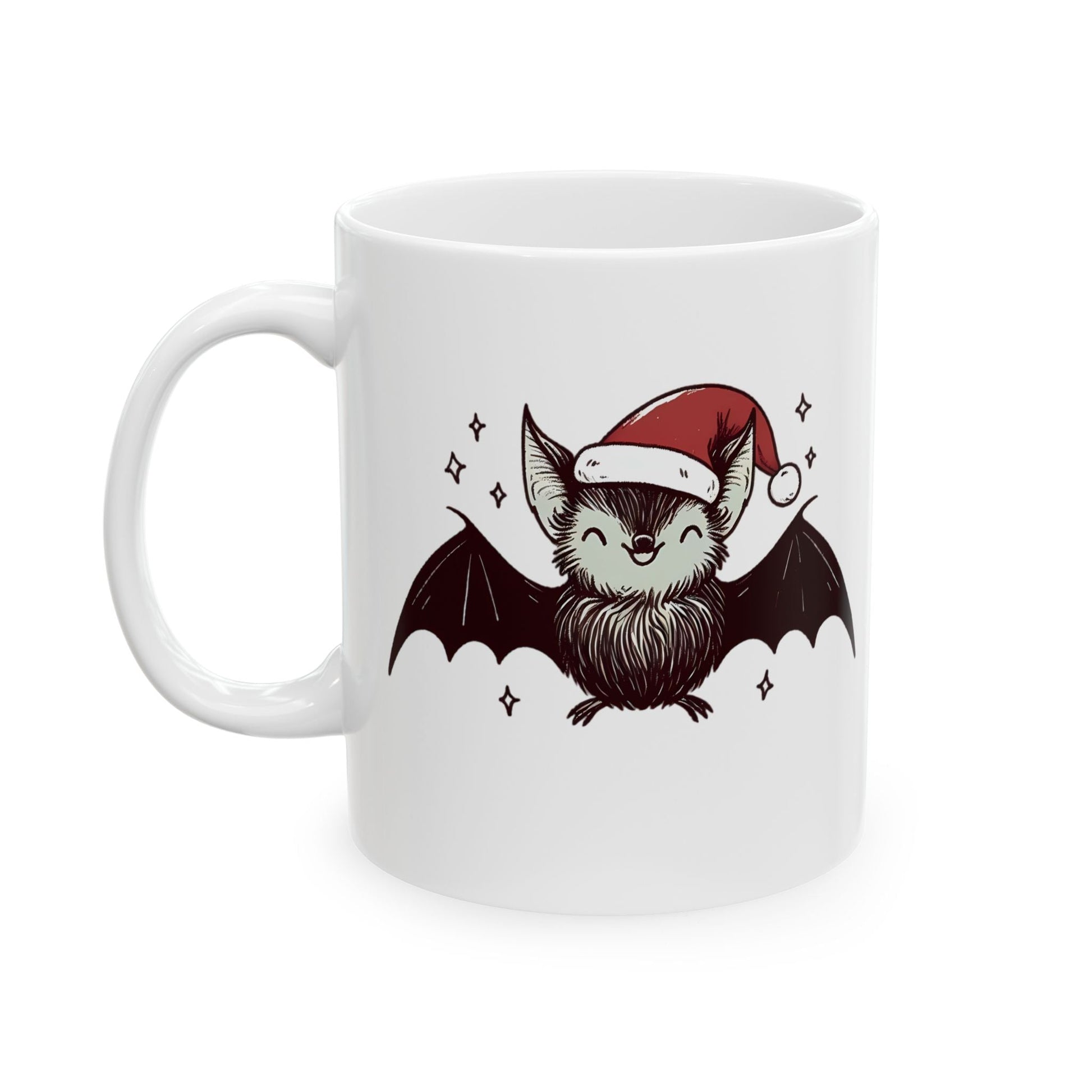 Christmas Bat Coffee MugMugVTZdesigns15oz11oz15 oz15oz