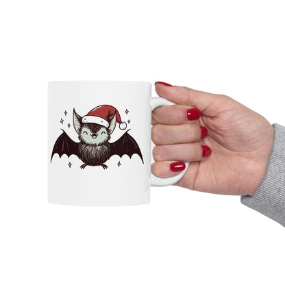 Christmas Bat Coffee MugMugVTZdesigns15oz11oz15 oz15oz