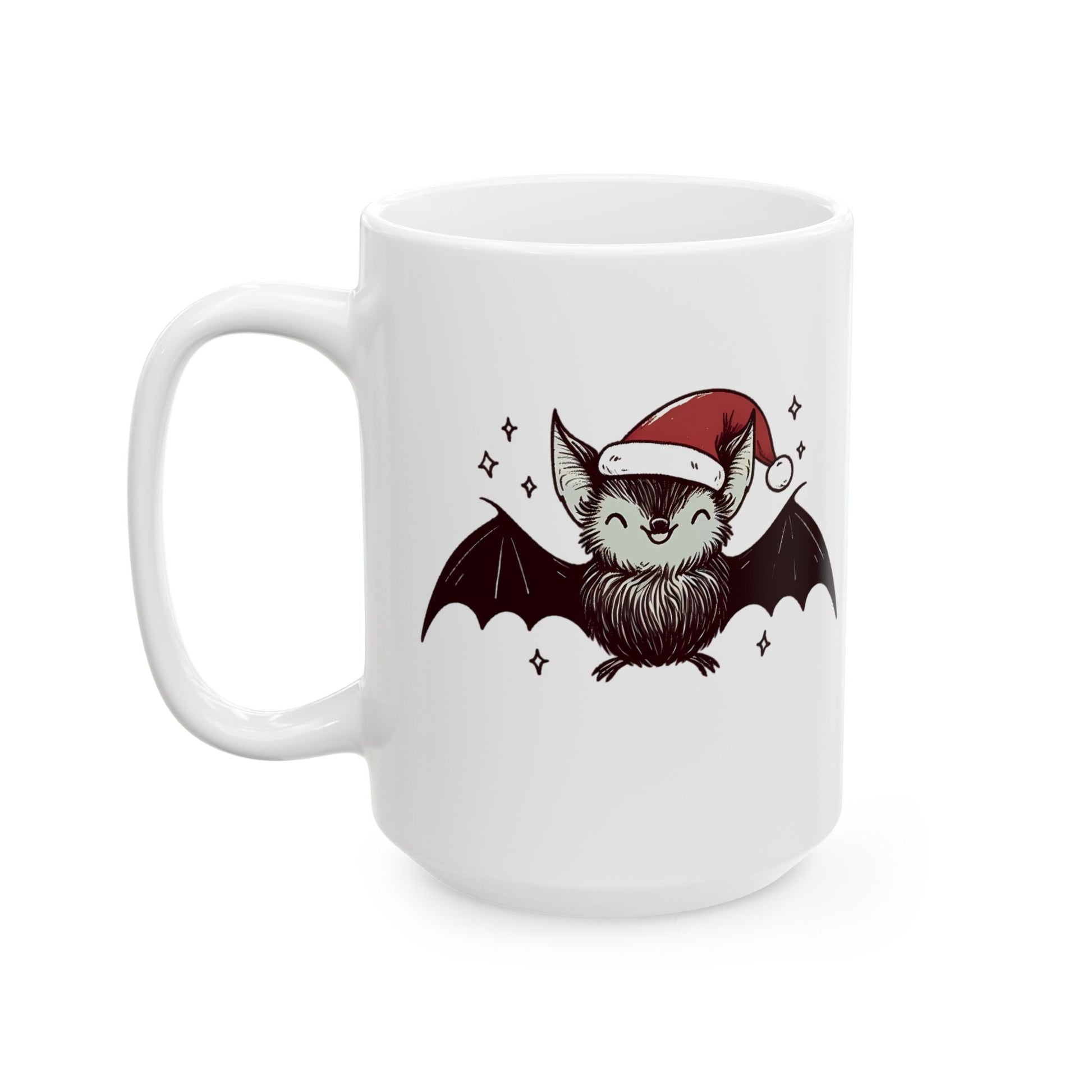 Christmas Bat Coffee MugMugVTZdesigns15oz11oz15 oz15oz