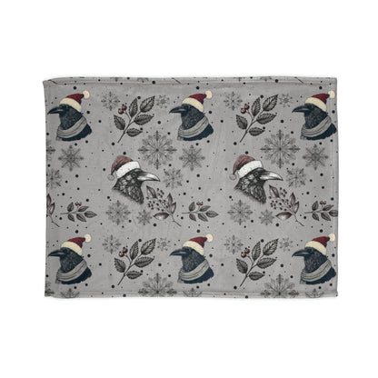 Christmas Ravens BlanketHome DecorVTZdesigns50" × 60"BedBeddingblanket