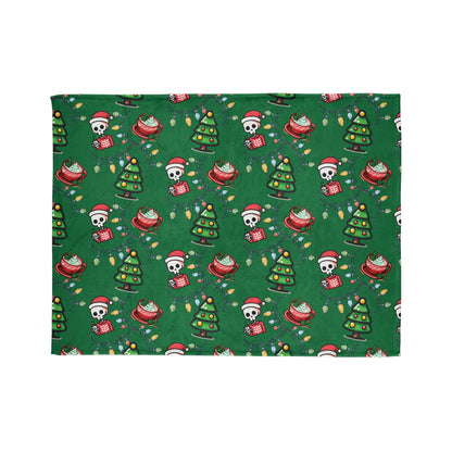 Christmas Skeleton Coffee BlanketHome DecorVTZdesigns50" × 60"BedBeddingBlankets