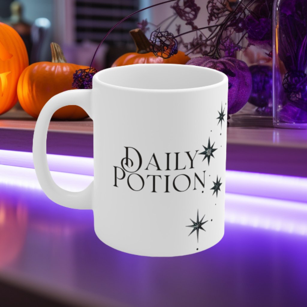 Daily Potion Witch Ceramic Coffee Mug 11ozMugVTZdesigns11oz11ozCoffee Mugsgothic