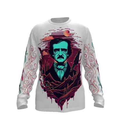 Edgar Allan Poe Ravens Long Sleeve Tee ShirtLong - sleeveVTZdesignsBlack BeautySclothesclothingDelivery days 5