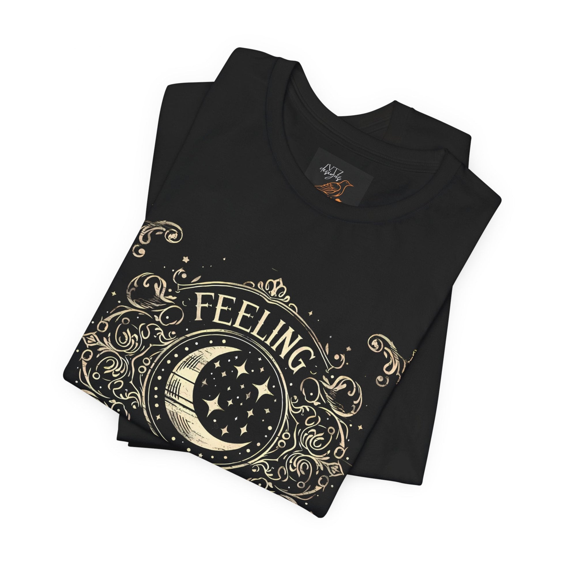 Feeling Witchy Tee ShirtT - ShirtVTZdesignsBlackXSclothingCottonCrew neck