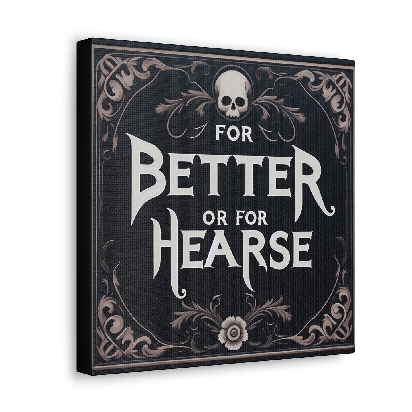 For Better Or For Hearse Canvas Gallery WrapCanvasVTZdesigns12″ x 12″1.25"artArt & Wall DecorCanvas