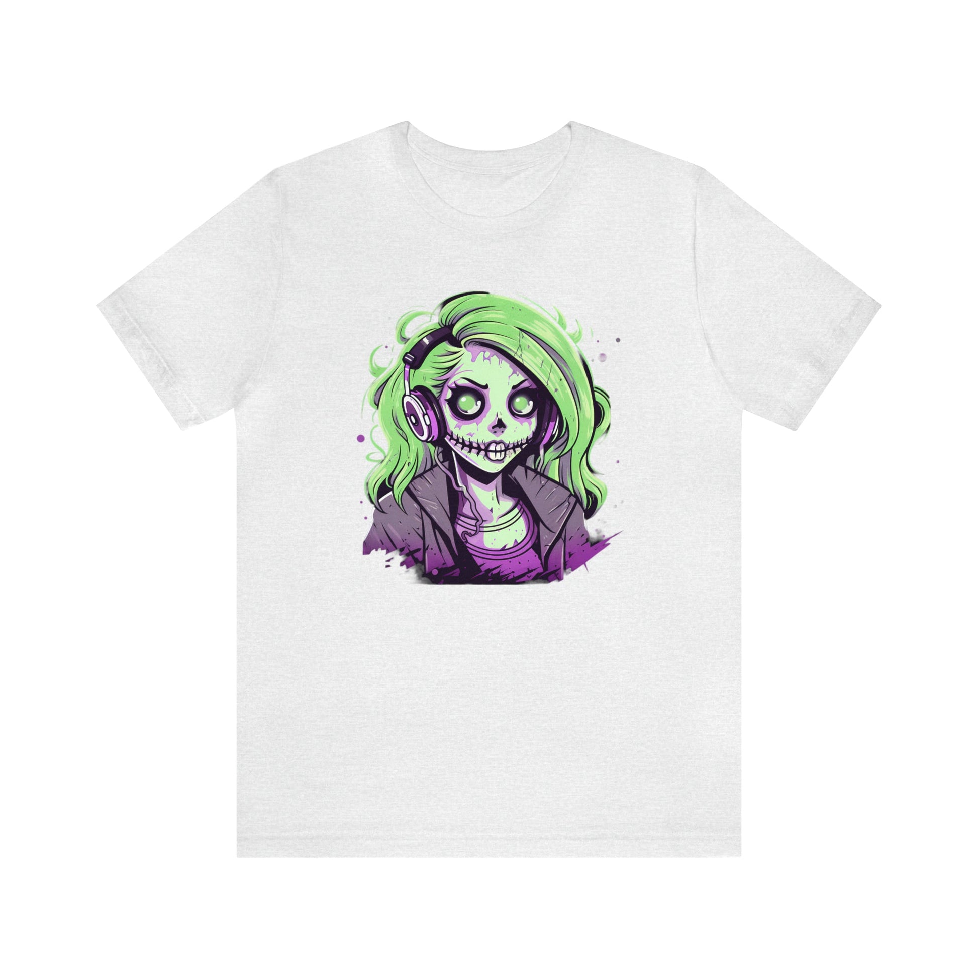 Gamer Ghoul Jersey Tee ShirtT - ShirtVTZdesignsAshXSCottonCrew neckDTG