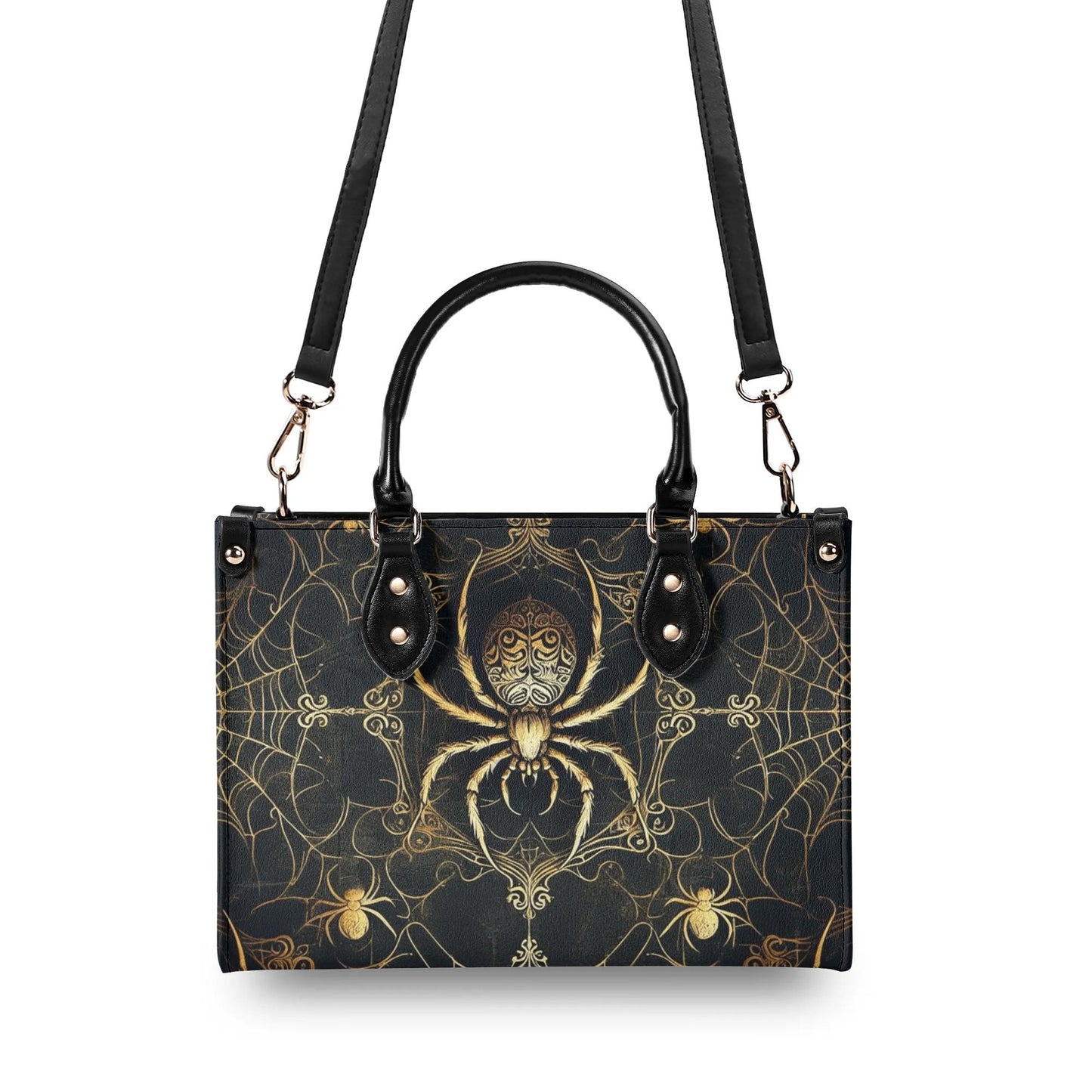 Gold Spiders HandbagVTZdesignsSacademiabagdark