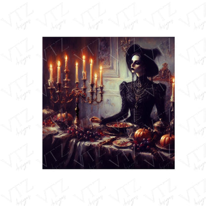 Gothic Thanksgiving PosterVTZdesigns5″×7″artArt & Wall Decorautumn