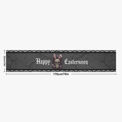 Happy Easterween Table RunnerHome DecorVTZdesigns70''×13''cloth table runnerdecoreaster