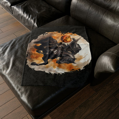 Headless Horseman Throw BlanketHome DecorVTZdesigns50" × 60"BedBeddingBlankets