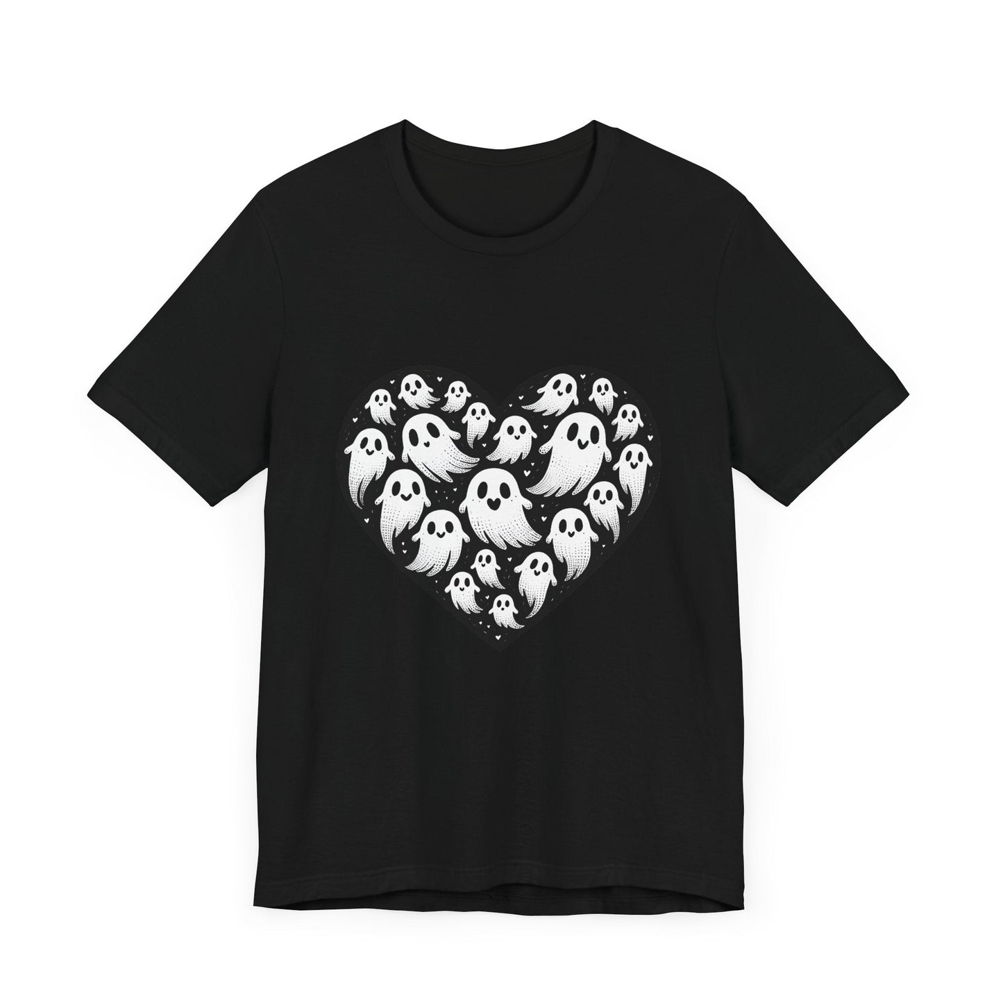 Heart Of Ghosts Tee ShirtT-ShirtVTZdesignsBlackXSclothingCottonDTG