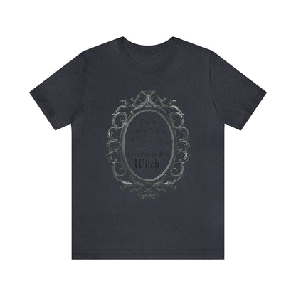 I Never Wanted to be a Princess I Wanted to be a Witch Tee ShirtT - ShirtVTZdesignsHeather NavyXSCottonCrew neckDTG